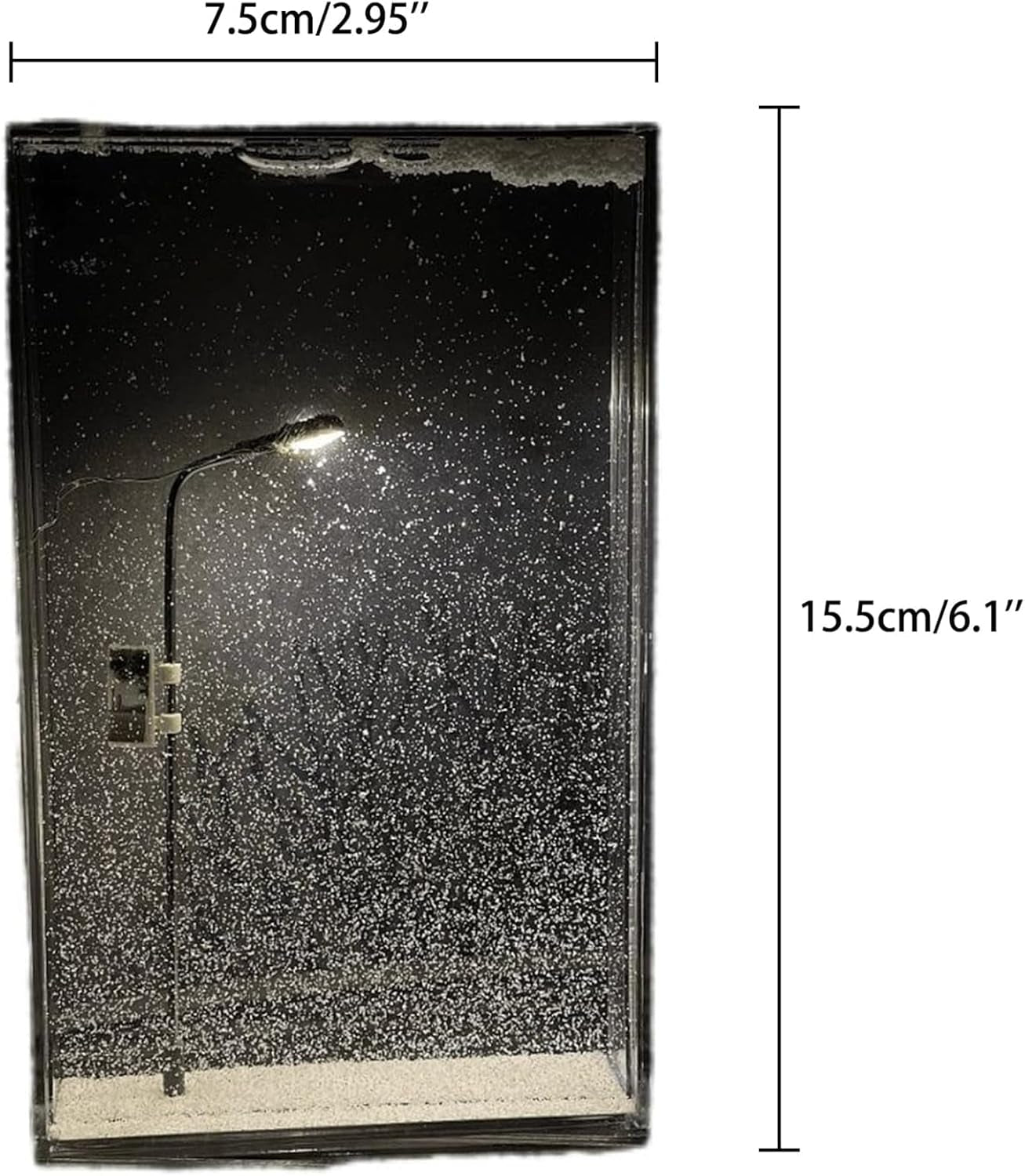 Create Your Own Enchanting Snowfall Lamp: Handmade Night Light Streetlamp DIY Kit (2 Sets)