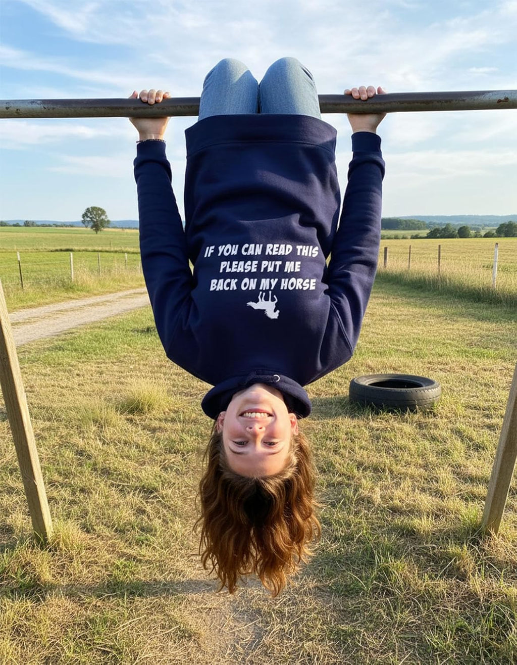 Leave Me Alone I'M Only Talking to My Horse Hoodie Teen Girls & Women Gift for Riders and Equestrian Fans
