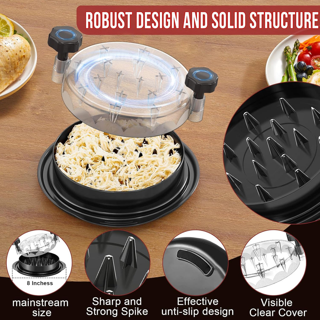 Revolutionize Your Cooking with the Ultimate Chicken Shredder - Effortlessly Shred Meat for Tacos, Sandwiches, and More!