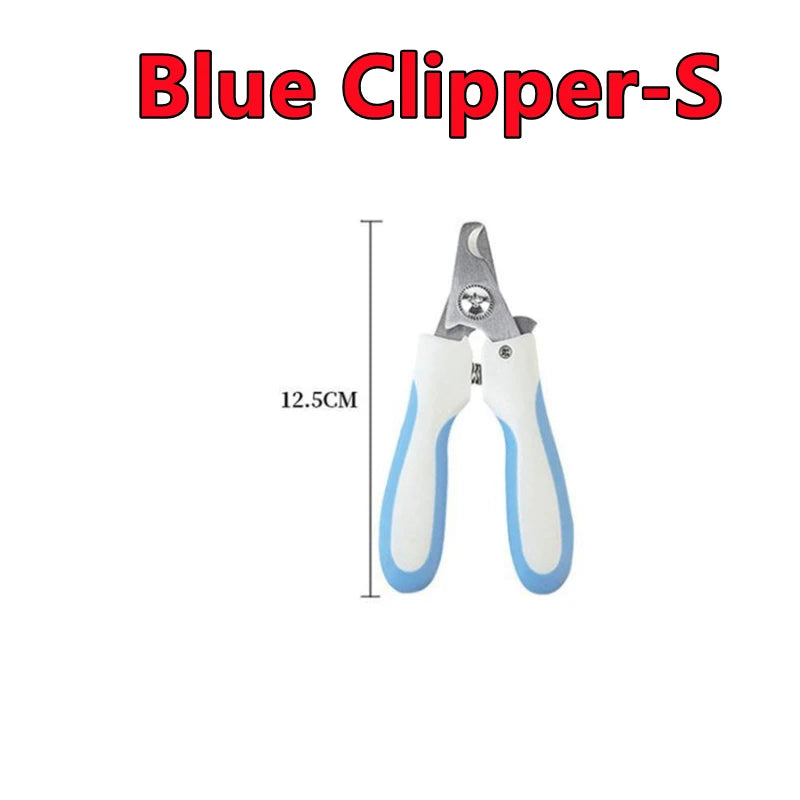 New Dog Nail Clipper Scissors Kitten Nail Toe Claw Clippers Trimmer Labor-Saving Grooming Tools for Animals General Pet Supplies