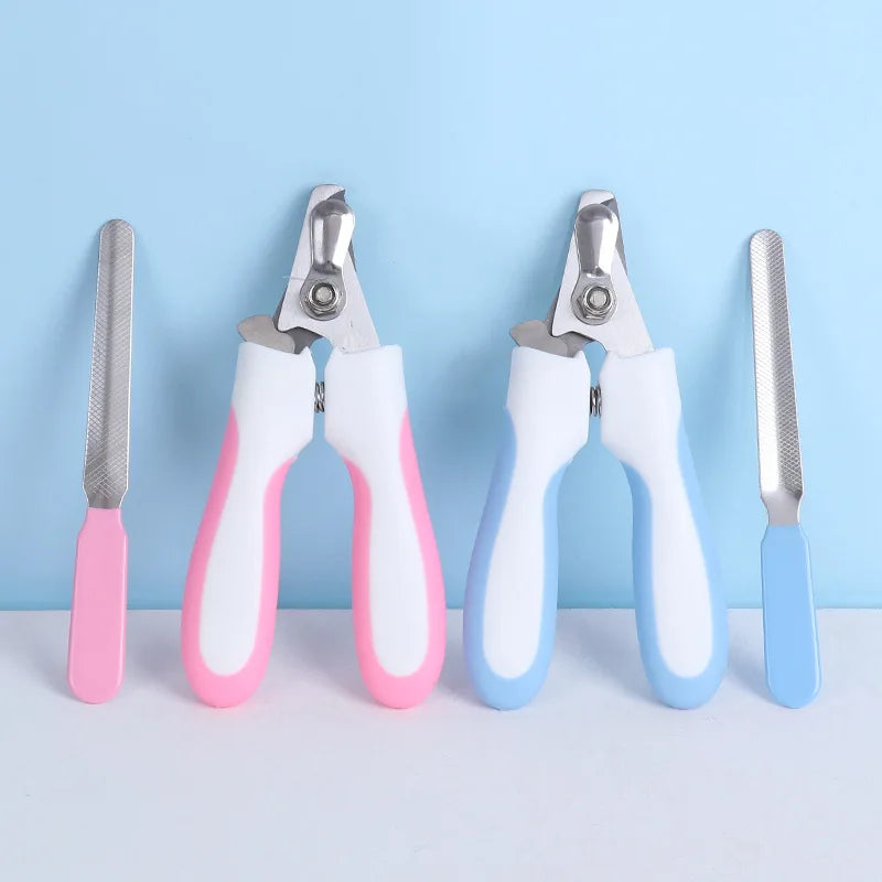 New Dog Nail Clipper Scissors Kitten Nail Toe Claw Clippers Trimmer Labor-Saving Grooming Tools for Animals General Pet Supplies