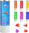 Enchanting Bubble Lamp | 7 Color Changing LED Aquarium Night Light | Artificial Fish Tank with Mesmerizing Moving Fish | Perfect Home Decor and Gift for All Ages